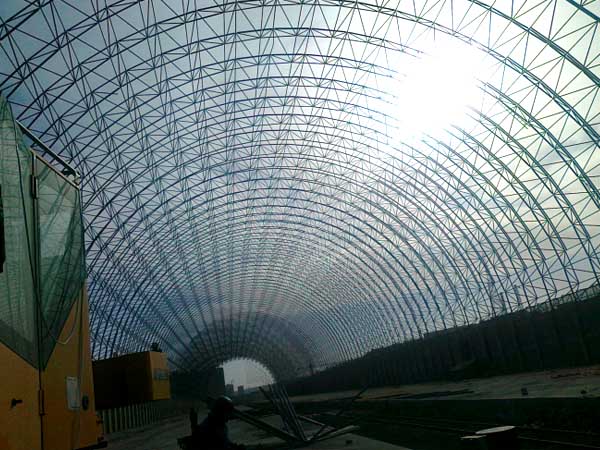 敦化煤仓网架工程