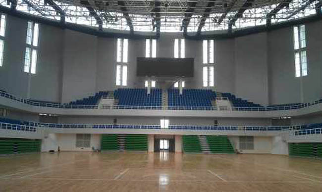 敦化体育场看台网架工程